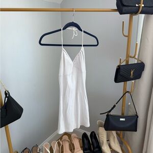 White Spaghetti Strap Dress